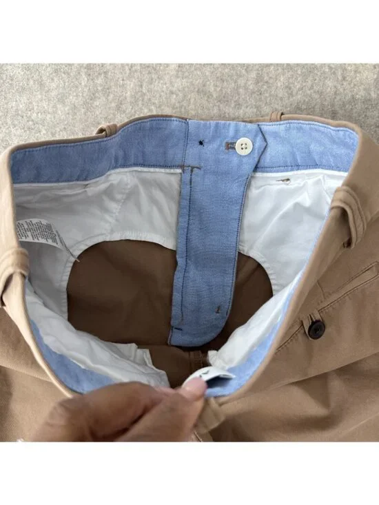 Aritzia Effortless Pant Pleated Tan Wide Leg Full Length Womens 6 - Picture 12 of 15